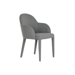 DKD Home Decor Silla Moderna Gris de Metal y Poliéster, Dimensiones 63x86x59 cm, con Asiento a 48 cm de Altura Precio: 202.58999992. SKU: B1F4F64MPX