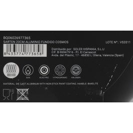 Sartén de aluminio fundido Quttin 20 cm (6 Unidades) Sartén de aluminio fundido Quttin 20 cm (6 Unidades)
