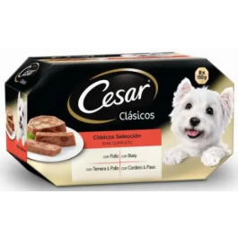 Cesar Multipack Caja 3x8x150 gr Comida para Perros Fácil de Digerir Sin Colorantes ni Aromatizantes Artificiales Sin Azúcares Precio: 34.991418. SKU: B15CZH8A5C