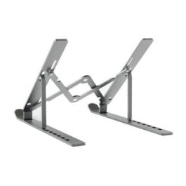 Aisens Soporte Ajustable para Portátil y Tablet, Aleación de Aluminio, 7 Alturas, Gris - Ergonomía y Comodidad Aisens Soporte Ajustable para Portátil y Tablet, Aleación de Aluminio, 7 Alturas, Gris - Ergonomía y Comodidad
