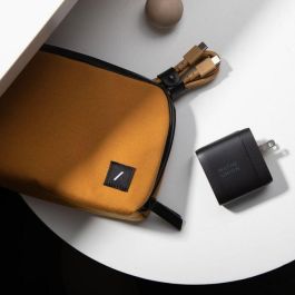 Native Union Belt Cable USB-C a USB-C Kraft 1.2M (4ft) – Carga Rápida Power Delivery 6W, Ecológico, Duradero, Anti-enredos