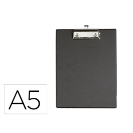 Maul Portanotas Din A5 Cartón Plastificado PVC con Pinza, Negro Precio: 2.50000036. SKU: B1H4A3MBGE