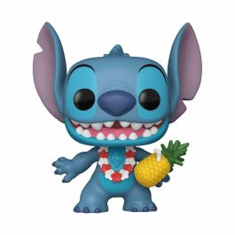 FUNKO Figura Funko POP Disney Lilo & Stitch Luau Stitch de Vinilo 9cm