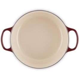 Le Creuset 21177269494441 Bräter 26cm, Rhone, Hierro Fundido, Rojo 5.3L