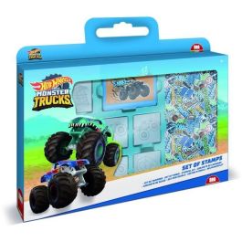 Caja para sellos - MULTIPRINT - 7143 - Hot Wheels - 7 sellos de madera y látex, rotuladores Giotto, álbum para colorear Precio: 24.50000014. SKU: B1FR4X22V9