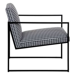 Sillón Blanco Negro 65 x 85 x 73 cm