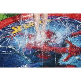 Bestway Piscina Hinchable con Aspersor Spiderman D165 cm +2 Años Jardin 98792