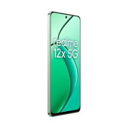 Realme 12X 5G Smartphone 6GB RAM 128GB Almacenamiento 6.6" 120Hz 50MP Dimensity 6100+ 5000mAh Verde Pluma