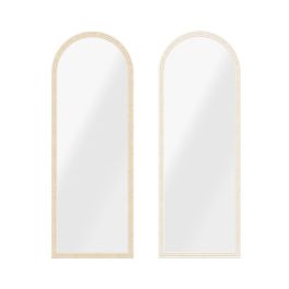 DKD Home Decor Espejo Scandi Beige Natural Ps Cristal 1.5 x 125.5 x 45.5 cm (2 Unidades) Precio: 87.5900003. SKU: B1B2MX775W