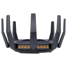 ASUS RT-AX89X Router WiFi 6 AX6000 Dual Band Negro 8 Antenas 2.4GHz 5GHz Ethernet MU-MIMO Mesh 2 Puertos USB 3.0