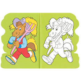 Susaeta Cuaderno de Colorear Troquelado 16 Páginas 20x28 cm