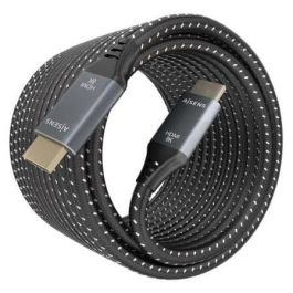 Aisens A150-0878 Cable HDMI 2.1 Ultra Alta Velocidad con Ethernet 8K HDR eARC Macho-Macho 10m Gris/Negro Aisens A150-0878 Cable HDMI 2.1 Ultra Alta Velocidad con Ethernet 8K HDR eARC Macho-Macho 10m Gris/Negro