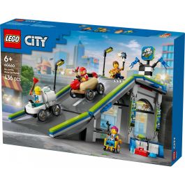 LEGO 60460 City Zero Limits: Race Car Ramp - Juego de Construcción para Niños +6 Años