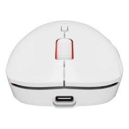 GENESIS Zircon XIII Ratón Gaming Óptico Inalámbrico 26000 DPI, Ambidextro, Switches Intercambiables, hasta 100h Autonomía, Blanco
