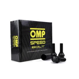 Omp Juego 20 Tornillos Rueda Acero Color Negro M14x1.5 Llave 17-19 Largo 27mm Din 10.9 OMPS09961401