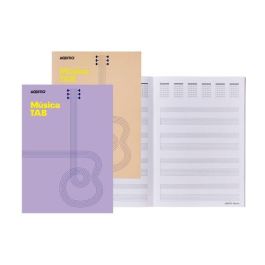 Bloc De Musica Additio Tab 4 Pentagramas A4 Con Tablatura Para Guitarra Y Diagramas De Acordes Precio: 3.5000004. SKU: B1B98EFYNA