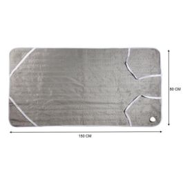 Calentador de cama eléctrico DOMO para 1 persona - 6 niveles de calor - Polar de franela - 150x80 cm - Gris Calentador de cama eléctrico DOMO para 1 persona - 6 niveles de calor - Polar de franela - 150x80 cm - Gris