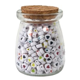 Jeux 2 momes Tarro de 300 Cuentas de Plástico Jeux 2 momes Tarro de 300 Cuentas de Plástico
