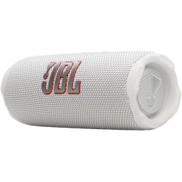 JBL Flip 7 Altavoz Bluetooth 35W con AI Sound Boost y Auracast, Resistente al Agua IP68, Blanco