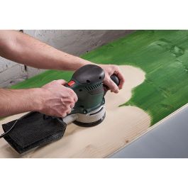 Wolfcraft Disco de Lijar Multiorificio para Lijadora Excéntrica, Ø125mm, Grano 180