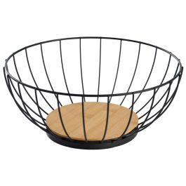 Day Cesta Panera Alambre Malla Metálica Base Bambú Diámetro 28 cm Alto 12 cm Precio: 7.49999987. SKU: B1AJD6P5Y8