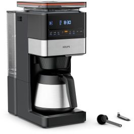 Krups KT 8428 Grind Aroma XL Thermo - Cafetera de Goteo con Molinillo Integrado y Jarra Térmica