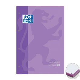 Recambio Oxford School Color 1 Encolado A4+ 80H 90Gr 4 Taladros Cuadric.5X5 Malva-Lila (1 Color De Recuadro) 5 unidades Precio: 25.7900005. SKU: B1DTA7CABB