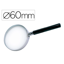 Q-connect Lupa Cristal Aro Metálico Mango Plástico Negro 60 mm 3 Aumentos Precio: 6.50000021. SKU: B19JMVRTHN