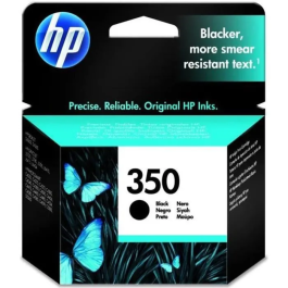 HP Cartucho Tinta Negro 350 Auténtico CB335EE para HP Photosmart C4380 C4472 C4580 C5280 OfficeJet J5730 J5780 J6410 J6424 Precio: 45.50000026. SKU: S7134749