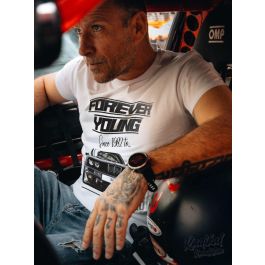 Radikal Revolution Camiseta Forever Young Blanca Talla 2XL RKE301052XL Precio: 25.4999998. SKU: B18VLHDL87