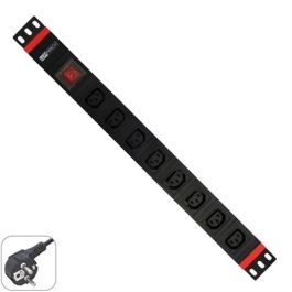 WP WPN-PDU-G05-08 PDU Rack 19" Base Múltiple 8 Salidas AC, Interruptor Encendido, Protección Infantil, Cable 2m, Negro Precio: 29.79000035. SKU: B1CP5T79T6