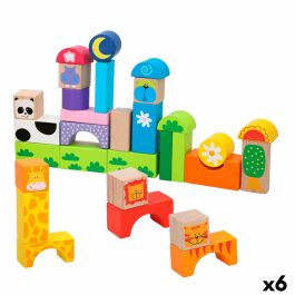Juego de Construcción Woomax Animales 32 Piezas (6 Unidades) Precio: 65.59000052. SKU: B122D4PEDH
