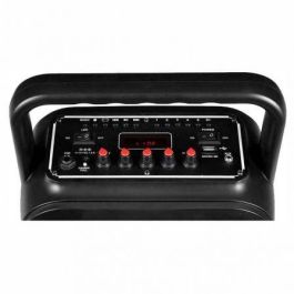 Altavoces PC FONESTAR BOX-35LED Negro Ambar