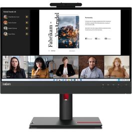 Lenovo ThinkCentre TiO 22 Gen5 FHD IPS con DisplayPort, Cámara, Altavoces, Hub y Táctil