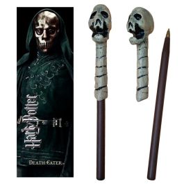 Noble Collection Bolígrafo Varita y Marcapáginas Death Eater Skull Harry Potter PVC y Papel Precio: 6.59000001. SKU: B159ANVFFN