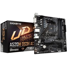 Gigabyte Placa Base A520M DS3H AC AMD A520 Socket AM4 DDR4 WiFi 5 mATX Precio: 106.78999958. SKU: B16PSTP62N