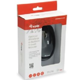 Equip Life Mouse Óptico Inalámbrico 2.4GHz 4 Botones DPI Ajustable 800-1600 Nanorreceptor USB Diseño Ergonómico y Compacto