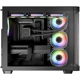 LC-Power Midi Tower 8001B Pro-Storm Dark Negra Vidrio Templado Gaming ATX ATX, micro ATX, Mini-ITX