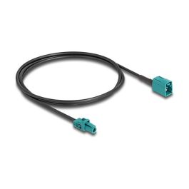 Delock Cable Mini FAKRA Z Cuádruple Hembra a FAKRA Z Cuádruple Hembra Tipo-B, 1 m, Color Aguamarina y Negro, 50 Ω, 20 GHz Precio: 59.50000034. SKU: B18B5Y7F7X