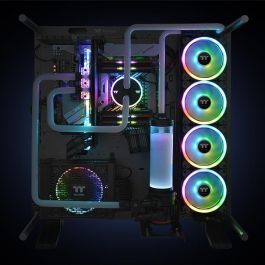 Thermaltake Ventilador Riing Trio 12 RGB 120mm TT Premium Edition para Radiador (3 Pack)