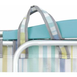 Silla playa aluminio multiposicion rayas 25 cm, 80x65x45cm, 25 cm altura asiento. Silla playa aluminio multiposicion rayas 25 cm, 80x65x45cm, 25 cm altura asiento.