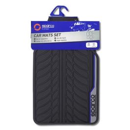 Abc SPCF507BL Alfombras Coche Universales Juego 4 Piezas 100% PVC Azul Diseño Deportivo Fácil Limpieza Abc SPCF507BL Alfombras Coche Universales Juego 4 Piezas 100% PVC Azul Diseño Deportivo Fácil Limpieza