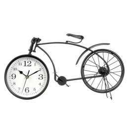Reloj Forja Bicicleta Negro 20 cm - Giftdecor (4 Unidades) Reloj Forja Bicicleta Negro 20 cm - Giftdecor (4 Unidades)
