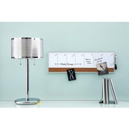 Planificador Semanal Nobo Magnetico + Tablero Corcho Horizontal Con Marco De Aluminio 585x190 mm Planificador Semanal Nobo Magnetico + Tablero Corcho Horizontal Con Marco De Aluminio 585x190 mm