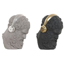 Figura Moderno DKD Home Decor Negro Gris 10 x 17 x 14 cm (2 Unidades) Precio: 27.78999982. SKU: B123YWZHXW