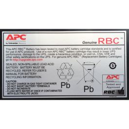 APC RBC2 Batería para Sistema UPS Sealed Lead Acid (VRLA)