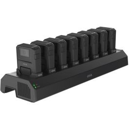 Axis W701 MKII Estación de Carga para Cámaras Corporales W101 W120 y Controlador W800, Color Negro