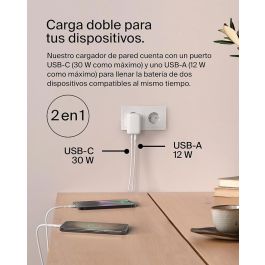 Cargador de Pared Belkin WCB009VFWH Blanco