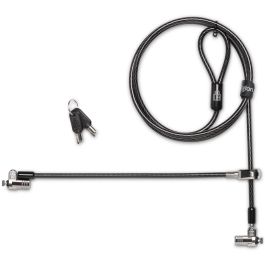 Kensington Candado Doble para Ordenadores Portátiles Microsaver 2.0 Twin con Llave Seguridad