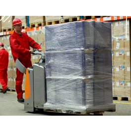 Q-connect Film Extensible Manual Ancho 500 mm Largo 145 mt Espesor 23 micras Transparente